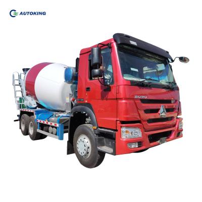 China 10m3 12cbm Heavy Duty Concrete Mixer 9 Cubic Sinotruk Concrete Mixer for sale