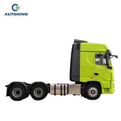 China 2024 Dongfeng Tractor 6*4 Truck Used  Head Trailer Tractor With High Horsepower for sale