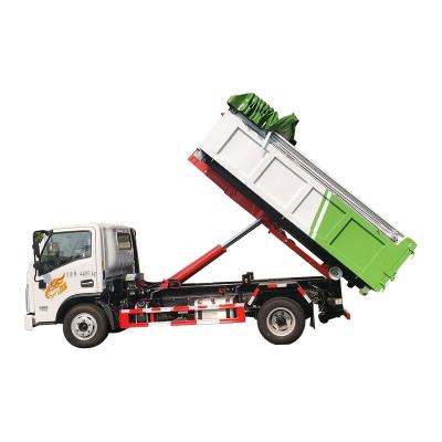 Chine 5 Tons Waste Collection Vehicle Grappler Arm Rubbish Trucks 4*2 Recycling Garbage Trucks for Restaurant Waste Management à vendre