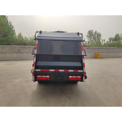 China Waste Collector Compact Garbage Truck For Sale China Dongfeng 5cbm 10cbm 15cbm Garbage Truck 4X2 for sale