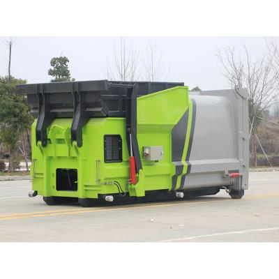 China Environmentally Friendly Mobile Garbage Truck Recycling Equipment Compression Machine For Waste Treatment for sale