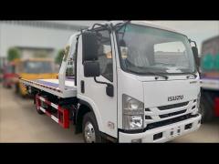 Diesel Fuel Type ISUZU 2024 Model Clearing Truck With Left Rudder Vehicle Wrecker Truck