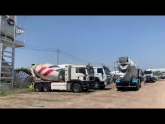 12m3 Mobile Concrete Mixer Truck 6*4 Self Loader Concrete Mixer