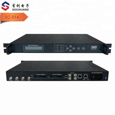 China Catv / dtmb cable TV hotel SC-5147 to asi dtmb to IP dtmb receiver Cuba for sale