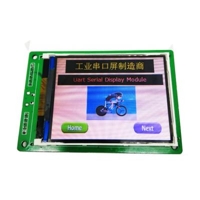 China RS232 / TTL UART Display 2.8 Inch TFT LCD 320*240 Resolution HMI TFT Display 2.8 for sale