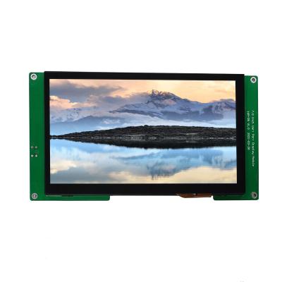 China New Arrival 7 Inch Smart UART LCM Display 1024*600 IPS LCD Display With 7.0 Touch Controller for sale