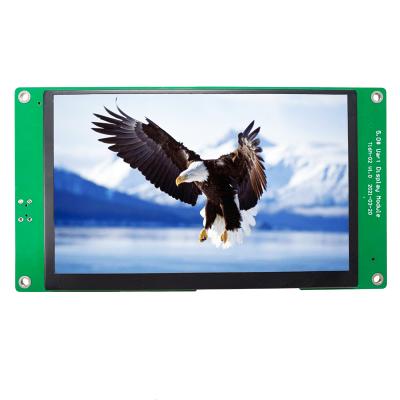 China Serial UART/TTL 5.0 HMI TFT Uart Display Module 800*480 LCD Smart UART LCD Display 5.0 for sale