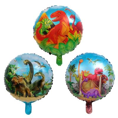 China Decoration Balloon 18inch Dinosaur Foil Balloon For Dinosaur Theme Party Decoration Balloon for sale