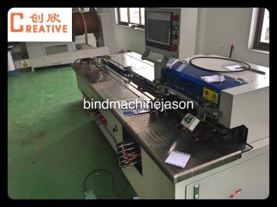 China Wire loop binding machine and hole punching inline PWB580 for notebook for sale