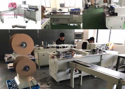 China Loop wire binding machine with punching function PBW580 for calendar and book for sale