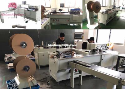 China Professional double ring binding machine with hole punching function PBW580 for sale