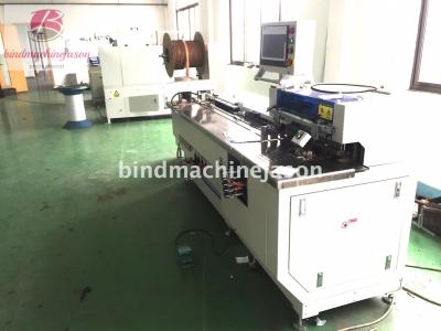 China High speed notebook punching machine with wire binding function PWB580 for sale