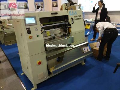 China Spiral wire inserting machine SSB420 with spiral lock  for notebooks for sale