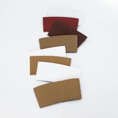 China China Suppliers Recyclable Cup Sleeve100% Paper Cup Hot Sale Disposable Paper Cup Eco-friendly Sleeve for sale