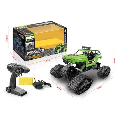 China Green 4 Wheel Tank High Speed ​​Rising Remote Control Toy Vehicle for sale