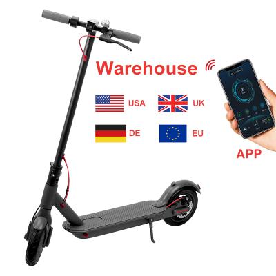 China E-scooter 2022 Unisex Warehouse Free Shipping EU USA USA UK Germany Europe Two 2 Wheel Folding Standing E Scooter Electric Scooter for sale