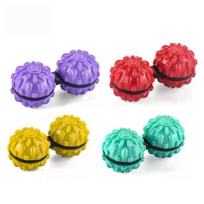 China 2021 Decompression Stress Anti - Textured Peanut United Massage Ball Hand Spinner Nigger Ball Palm Gyro Toy for sale