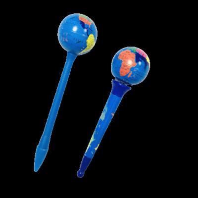 China Popular newcomer multifunctional earth tower gift toys globe promotional ballpoint pen for sale