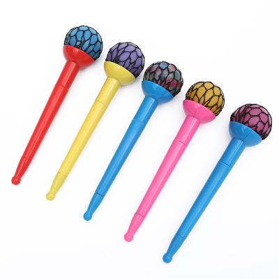 China New design popular squeeze toy ballpoint pen for sale