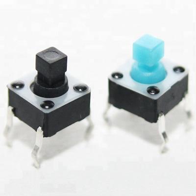 China 6x6x7.3mm DIP Momentary Tact Switch TC-06J for sale