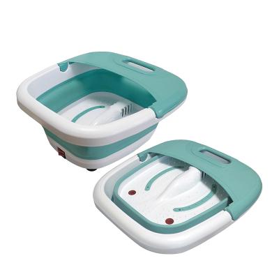 China Automatic Bath Multi Function Electronic Heating Foot Roller Foot Spa Massager All Automatic Motorized Foot Bath Health Care Foot Spa for sale