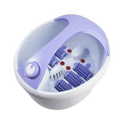 China Handheld Electronic Multi Function Heating Roller Foot Spa Automatic Bath Massager With Heat for sale