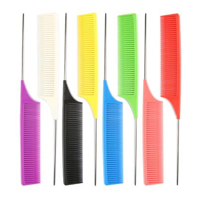 China Wholesale Salon Anti Static Durable Hair Comb Plastic Hair Cutting Middle Comb for sale