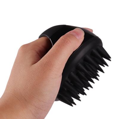 China New Style Waterproof Silicone Massage Shampoo Brush Head High Quality Shampoo Cleaning Brush for sale