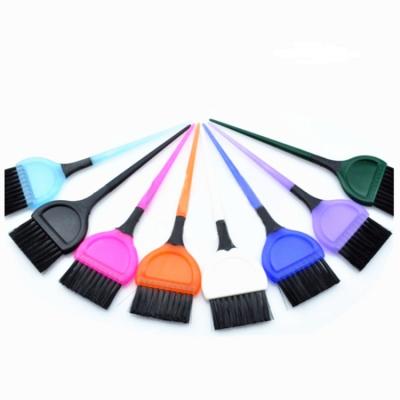 China Hot Selling Plastic + Nylon Wool Hair Salon Coloring Tool Hair Dye Brush Soft Tint Brush for sale