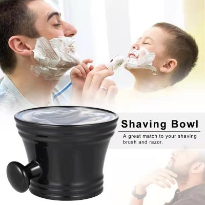 China Mixing Shaving Foams Wholesale Custom Plastic Shaving Bowl Soap Bowl For Men's Foaming Bowl Factory for sale