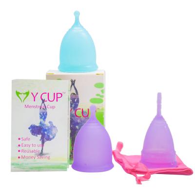 China Silicone Cup Girls Period Cup Healthy Menstrual Medical Foldable Women Reusable Menstrual Cup for sale