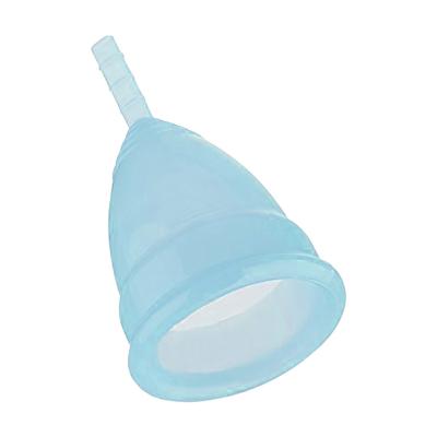 China Healthy Menstrual Cup Super Soft And Flexible Silicone Menstrual Cup Sets Two Reusable Period Cups for sale