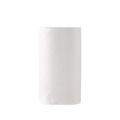 China Wholesale Eco-Friendly Embossed Quilted Paper Roll Tissue Towel Kitchen Thickest Roll Towels for sale