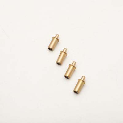 China Electronic Components High Current Brass Pin Connector With Spring For Charger Battery Adapter for sale