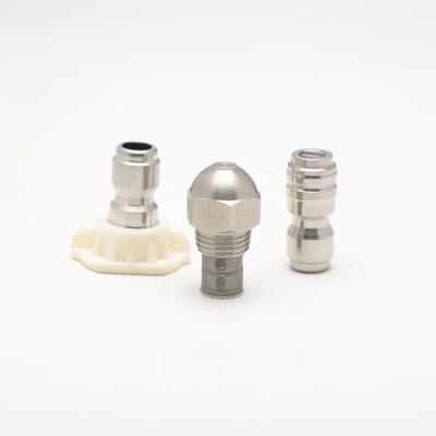 China Dust Collection Customized 304 Stainless Steel Durable Fine Fog Cone Nozzles With Filter for sale