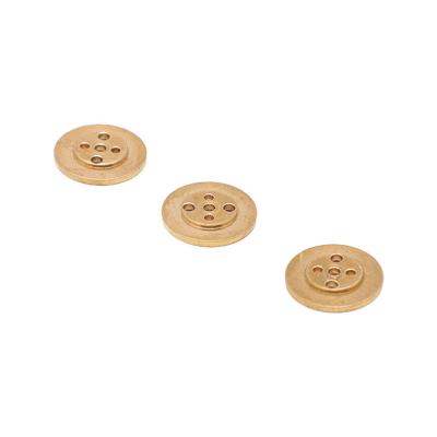 China Other Size Fashion Clothing Accessories Custom Brass Buttons for sale