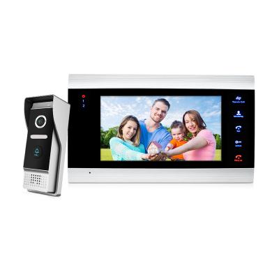 China Bcomtech Outdoor Save 20% 2 Wire Video Door Intercom 7 Inch IR LED Wireless Video Camera Logo Printing IP65 Waterproof Video Door Phone for sale