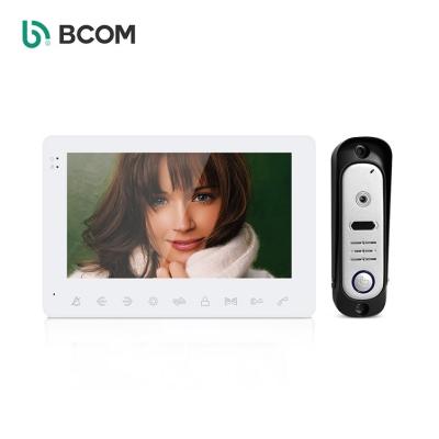 China Unlock Smart New 7Inch WiFi Video Door Phone Intercom Help Desk Outdoor Unlock, Claim And Monitor Apartment With Smart AHD CAM for sale