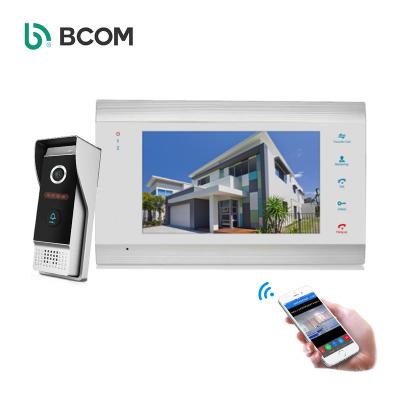 China Android+iOS good quality low cost night vision DVR good with video door phone intercom entry system home security systems wifi for sale