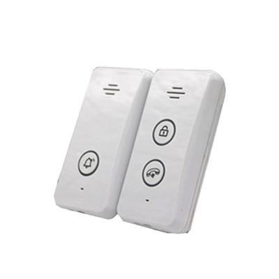 China Open intercom most popular long distance audio intercom USB 1 kilometer and battery charging power 433 MHz doorbell wireless intercom for sale