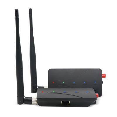 China Wireless Network Long Distance Transmitter Technology 2.4ghz Halow Wifi Wi-Fi Transmitter Plastic Black No Camera CE FCC ROHS Wifi Converter for sale