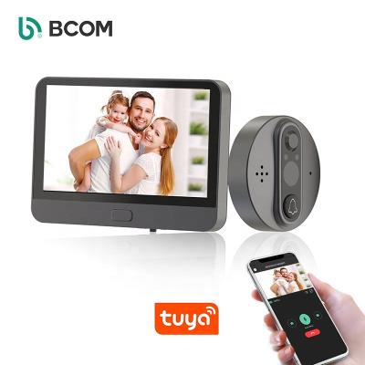 China Motion Detection Bcom Protection Device Water Proof HD Visible HD Doorbell System Smart 4.3 Inches for sale