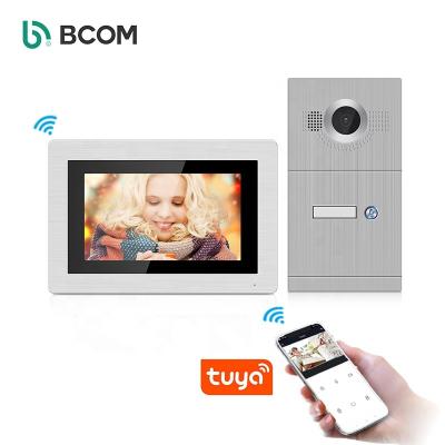 China Android Apartment Hands Free Touch Screen Video Intercom Audio Intercom, IP Network Intercom 87709+87214 Outdoor Station for sale