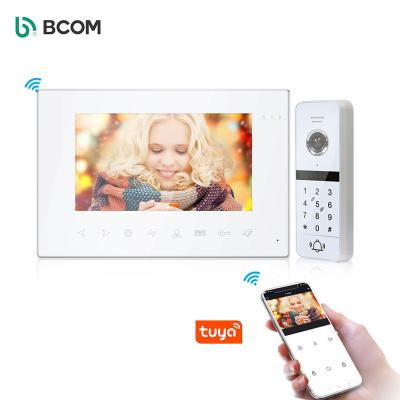 China Contemporary Bcom CE/FCC/ROCH smart door bell supplier unlock motion detection puerta stamp video doorphone for sale