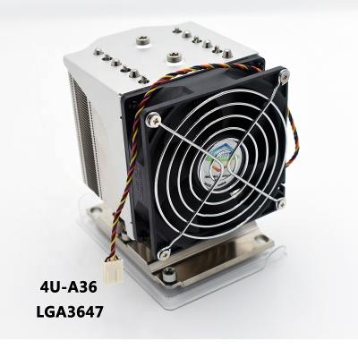 China Computer Case Lori Intel tower 6 copper Heatpipes Socket LGA 3647 Narrow air Active 4U Cpu Cooler For Desktop Computer for sale