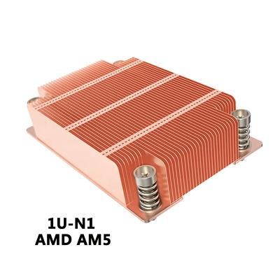 China No Amd Am5 1U Serve Pure Copper Stamping Vapor Chamber Cpu Heatsink Radiator for sale