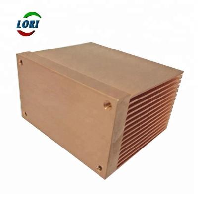 China Lead the innovative revolutions for cooling high density Custom Pure Copper Skiving Heatsink Manufacturer for sale