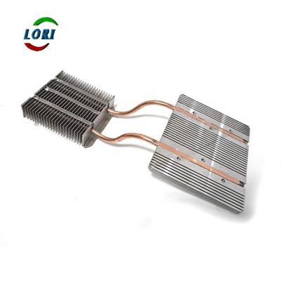 China Heat Sink China heat sink with copper heat pipe for inverter for sale