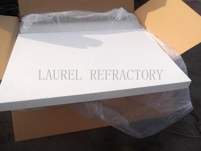 China Low Thermal Conductivity Insulation Ceramic Fiber Board Lowes Fire Proof Insulation for sale