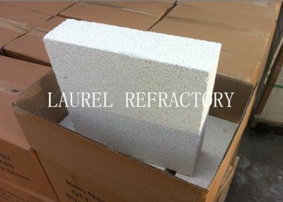 China ISO Heat Resistant Insulating Fire Brick , Low Density Mullite Insulation Brick For Ceramic Kilns for sale